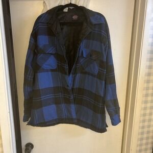 Dickies Men's Flannel Shirt Jacket Size XL